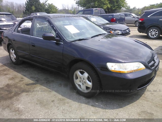 1HGCG1659XA013448 - 1999 HONDA ACCORD EX PURPLE photo 1