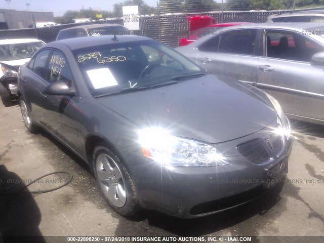 1G2ZG57B894160175 - 2009 PONTIAC G6 GRAY photo 1