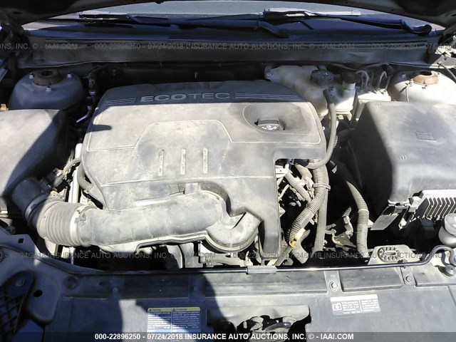 1G2ZG57B894160175 - 2009 PONTIAC G6 GRAY photo 10