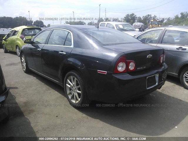 1G1ZE5E77AF287033 - 2010 CHEVROLET MALIBU LTZ 灰色 照片 3