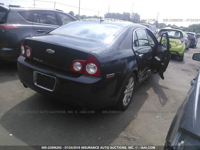 1G1ZE5E77AF287033 - 2010 CHEVROLET MALIBU LTZ 灰色 照片 4