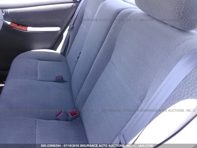 JTDBR32E830022650 - 2003 TOYOTA COROLLA CE/LE SILVER photo 8