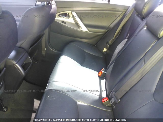 4T1BK46K79U086055 - 2009 TOYOTA CAMRY SE/LE/XLE BLACK photo 8