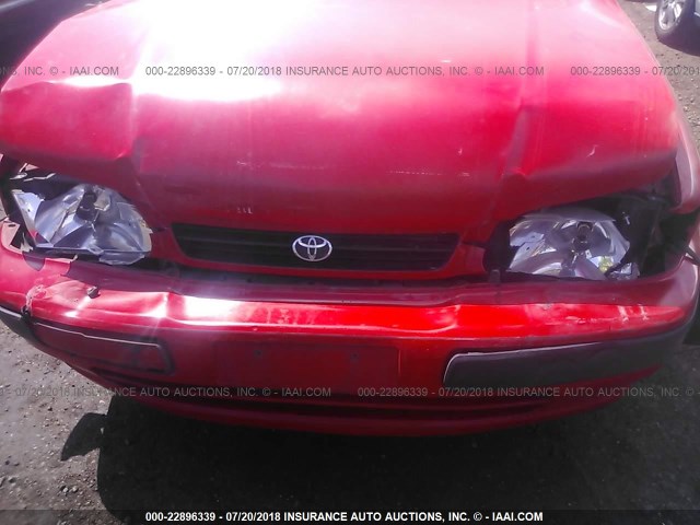 JT2EL56EXS7024001 - 1995 TOYOTA TERCEL DX RED photo 6