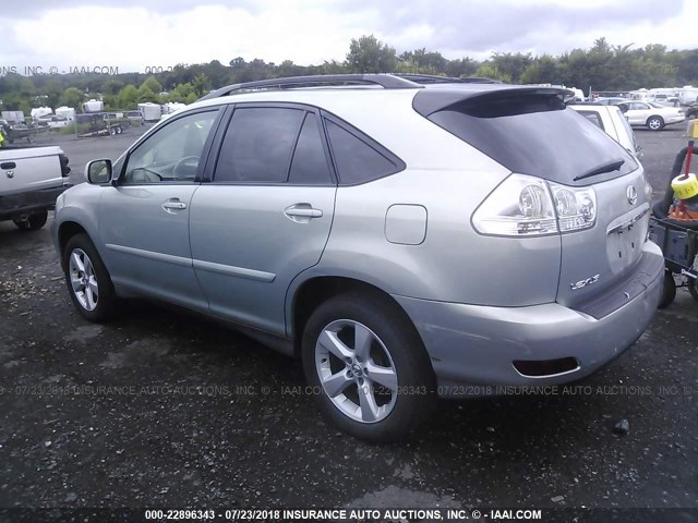 2T2HA31U16C107300 - 2006 LEXUS RX 330 SILVER photo 3