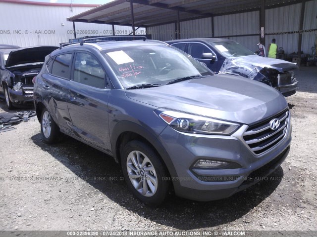 KM8J33A44HU524170 - 2017 HYUNDAI TUCSON LIMITED/SPORT AND ECO/SE GRAY photo 1