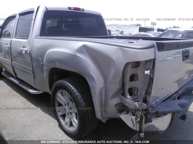 3GTEC13J78G176882 - 2008 GMC SIERRA C1500 GRAY photo 6