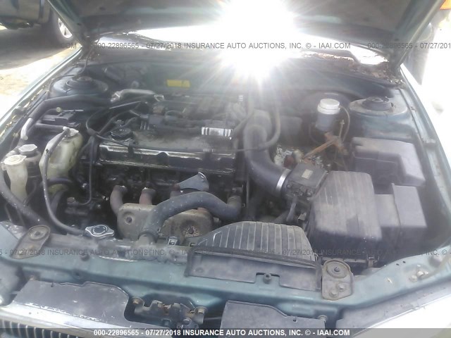 4A3AA46GXXE113882 - 1999 MITSUBISHI GALANT ES GREEN photo 10