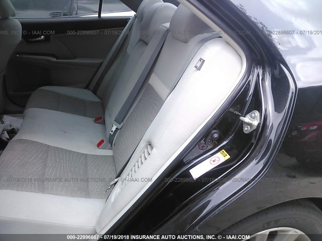 4T1BD1FK4EU102537 - 2014 TOYOTA CAMRY HYBRID/LE/XLE 黑色 照片 8