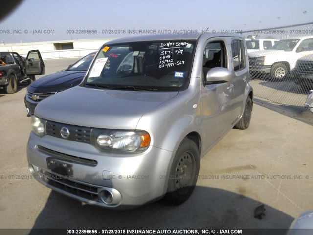 JN8AZ2KR6AT151902 - 2010 NISSAN CUBE S/SL/KROM GRAY photo 2