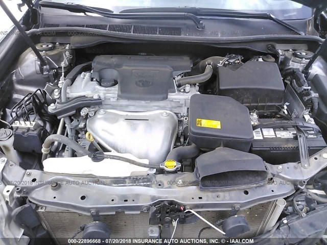 4T1BF1FK2EU817648 - 2014 TOYOTA CAMRY L/SE/LE/XLE 灰色 照片 10