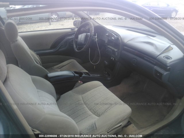 2G1WW12MXT9258253 - 1996 CHEVROLET MONTE CARLO LS მწვანე ფოტო 5