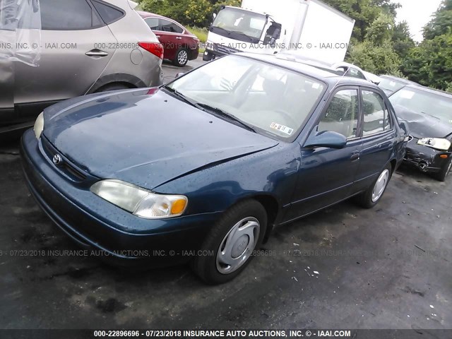 2T1BR18E0WC092780 - 1998 TOYOTA COROLLA VE/CE/LE 蓝色 照片 2