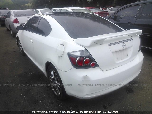JTKDE167480247555 - 2008 TOYOTA SCION TC 白色 照片 3