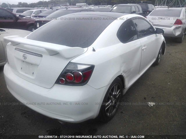 JTKDE167480247555 - 2008 TOYOTA SCION TC 白色 照片 4