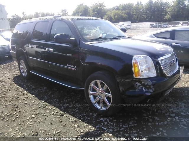 1GKS2MEF5BR298300 - 2011 GMC YUKON XL DENALI BLACK photo 1