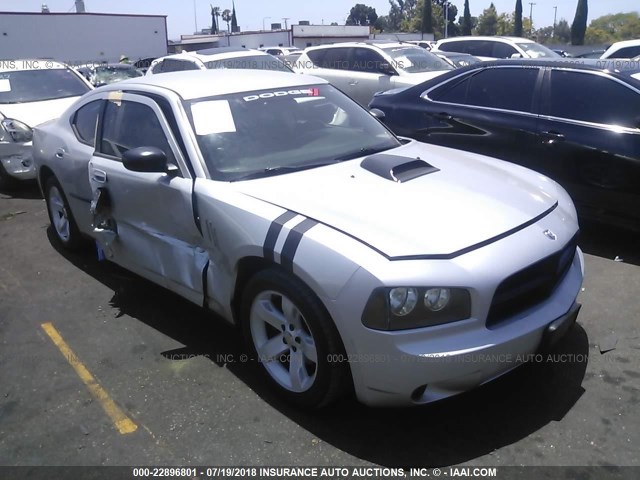 2B3KA43R37H815680 - 2007 DODGE CHARGER SE/SXT SILVER photo 1