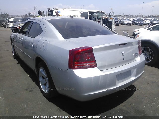 2B3KA43R37H815680 - 2007 DODGE CHARGER SE/SXT SILVER photo 3