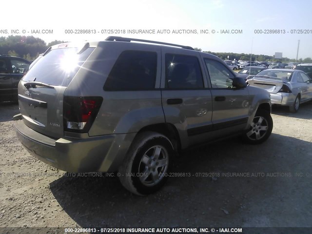 1J4GR48K35C659546 - 2005 JEEP GRAND CHEROKEE LAREDO/COLUMBIA/FREEDOM 金色 照片 4