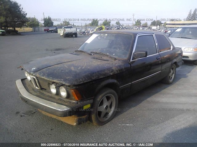 7154186 - 1980 BMW 320I BLACK photo 2