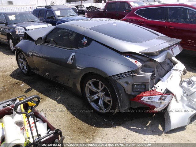 JN1AZ4EH2BM551206 - 2011 NISSAN 370Z TOURING/NISMO GRAY photo 3