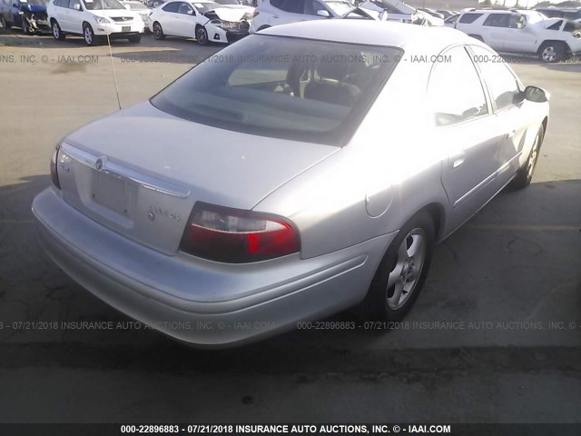 1MEFM50U24G606782 - 2004 MERCURY SABLE GS SILVER photo 4