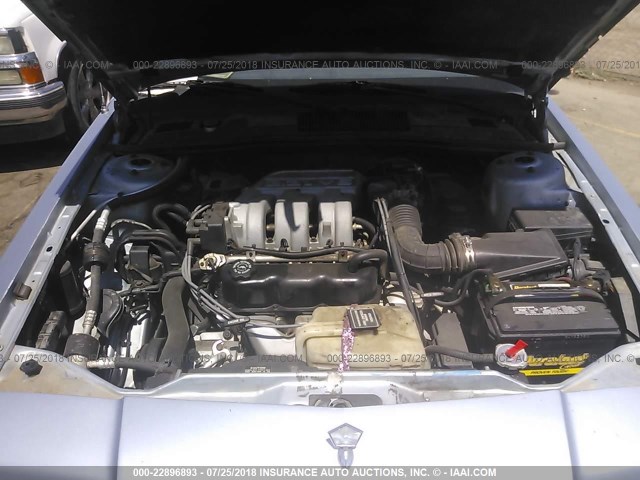 1C3XV66R0ND836369 - 1992 CHRYSLER NEW YORKER FIFTH AVENUE BLUE photo 10