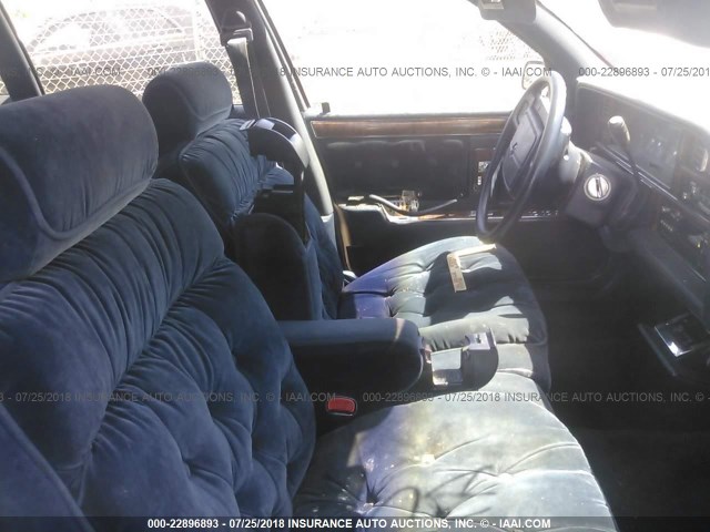 1C3XV66R0ND836369 - 1992 CHRYSLER NEW YORKER FIFTH AVENUE BLUE photo 5
