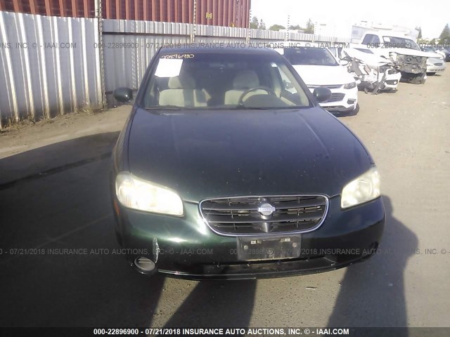 JN1CA31D8YT720379 - 2000 NISSAN MAXIMA GLE/GXE/SE GREEN photo 6