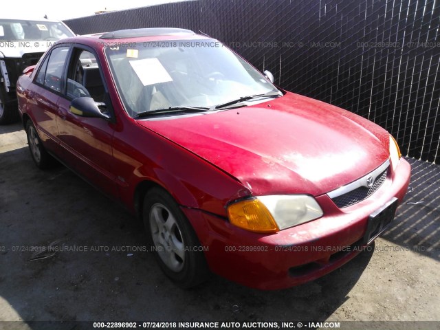 JM1BJ2236Y0236544 - 2000 MAZDA PROTEGE ES RED photo 1