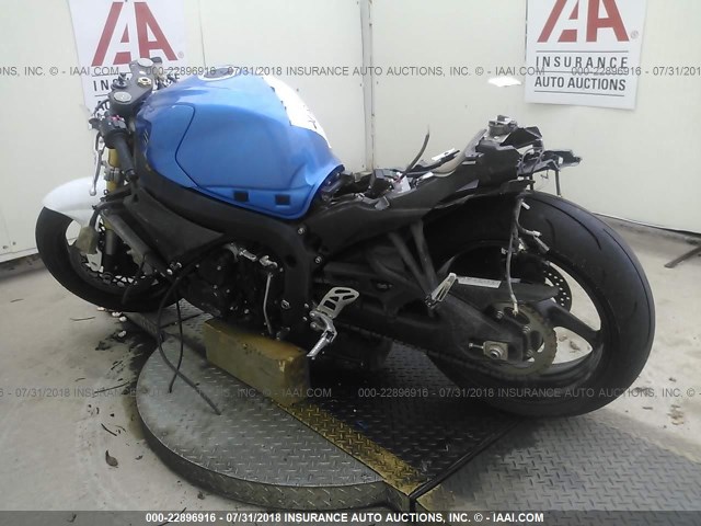 JS1GR7MA1C2100921 - 2012 SUZUKI GSX750 BLUE photo 3