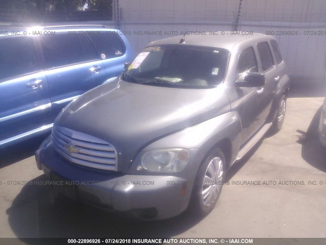 3GNDA13D17S602645 - 2007 CHEVROLET HHR LS GRAY photo 2