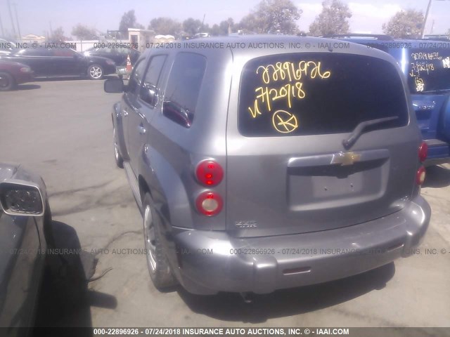 3GNDA13D17S602645 - 2007 CHEVROLET HHR LS GRAY photo 3