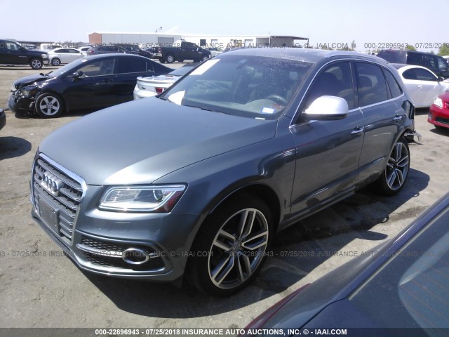 WA1CGAFP7FA094460 - 2015 AUDI SQ5 PREMIUM PLUS GRAY photo 2