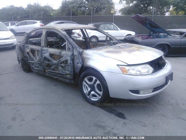 1G8AL52F44Z140753 - 2004 SATURN ION LEVEL 3 SILVER photo 1