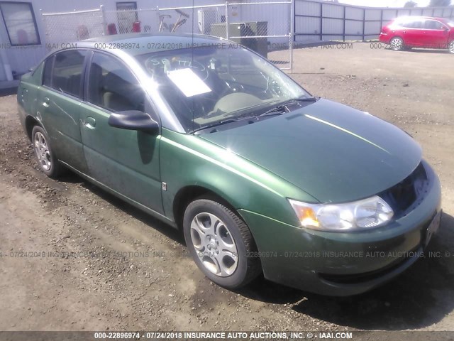 1G8AJ52F03Z131519 - 2003 SATURN ION LEVEL 2 GREEN photo 1