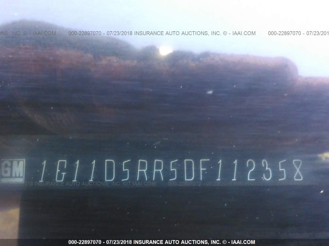 1G11D5RR5DF112358 - 2013 CHEVROLET MALIBU 1LT 白色 照片 9