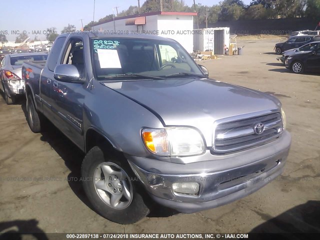 5TBRT34182S245429 - 2002 TOYOTA TUNDRA ACCESS CAB/ACCESS CAB SR5 GRAY photo 1