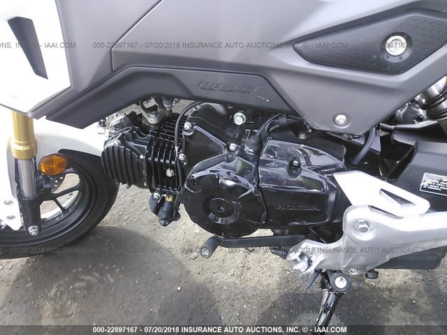 MLHJC7517J5001184 - 2018 HONDA GROM WHITE photo 9