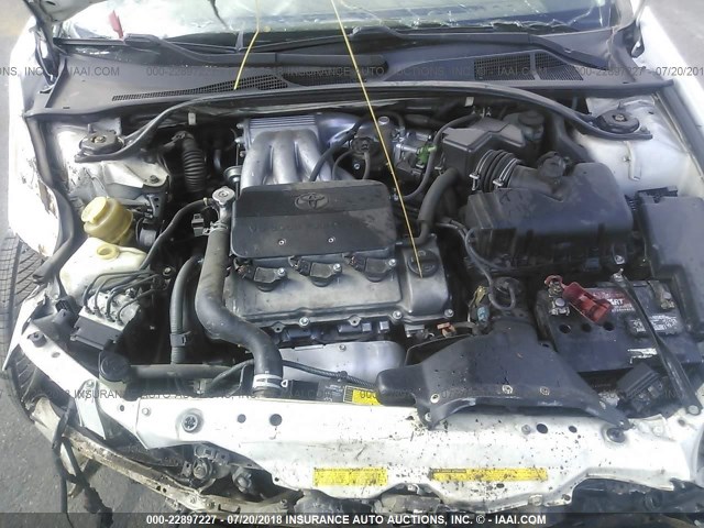 4T1BF30K22U501439 - 2002 TOYOTA CAMRY LE/XLE/SE Ağ foto 10
