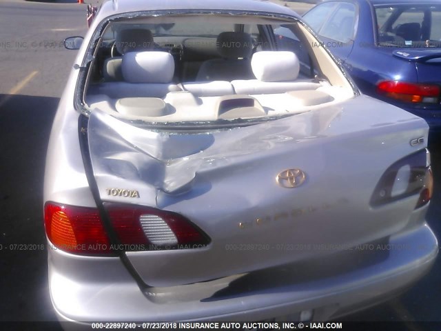 1NXBR12E6XZ269504 - 1999 TOYOTA COROLLA VE/CE/LE 金色 照片 6
