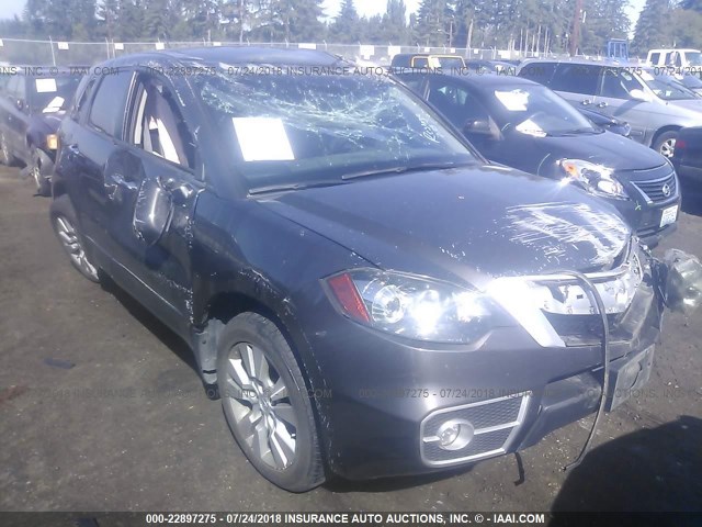 5J8TB2H50AA004758 - 2010 ACURA RDX TECHNOLOGY GRAY photo 1