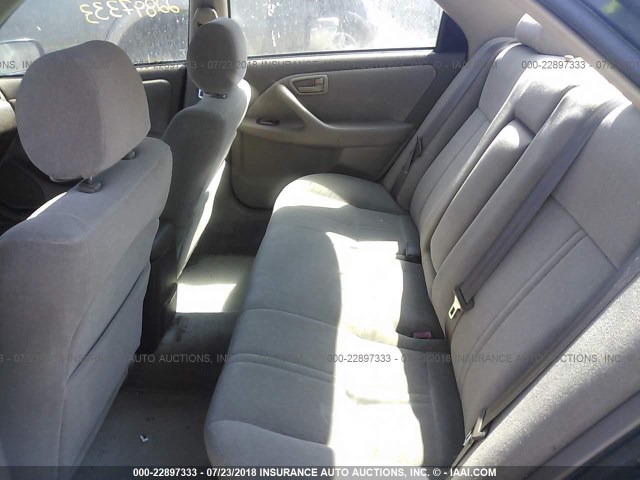 4T1BG28K6WU224604 - 1998 TOYOTA CAMRY CE/LE/XLE BLUE photo 8