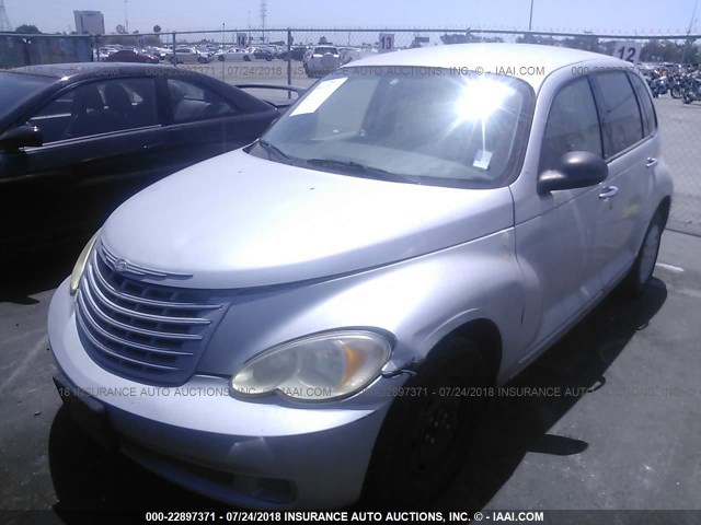 3A4FY58B46T285829 - 2006 CHRYSLER PT CRUISER TOURING SILVER photo 2