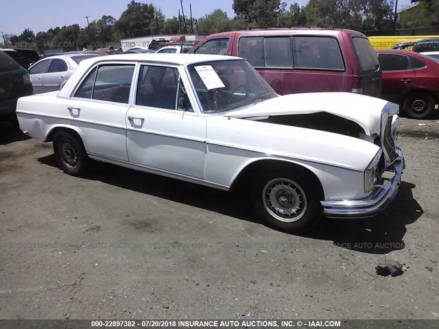 10801212031338 - 1967 MERCEDES-BENZ 250 WHITE photo 1