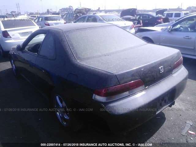 JHMBB6245VC007598 - 1997 HONDA PRELUDE BLACK photo 3