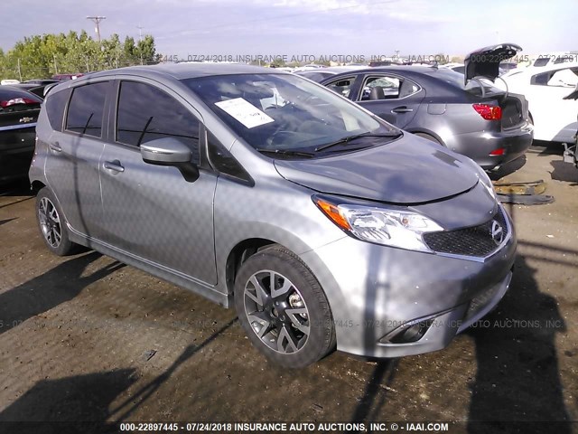 3N1CE2CP8FL434538 - 2015 NISSAN VERSA NOTE S/S PLUS/SV/SL/SR SILVER photo 1