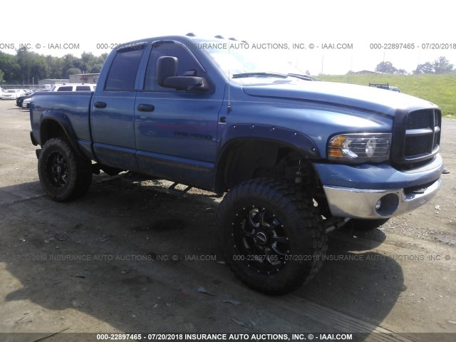 3D7KU28693G842701 - 2003 DODGE RAM 2500 ST/SLT 蓝色 照片 1
