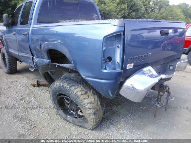 3D7KU28693G842701 - 2003 DODGE RAM 2500 ST/SLT 蓝色 照片 6