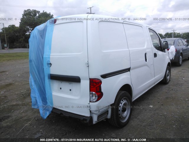 3N6CM0KN3GK690255 - 2016 NISSAN NV200 2.5S/2.5SV WHITE photo 4